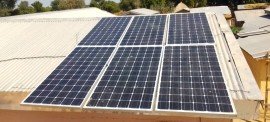 Projet de construction d'une boutique faisant dans la vente, installation et maintenance en énergie solaire la grâce